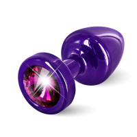 Anni Butt Plug Round Purple & Pink 25 mm Diogol 72639