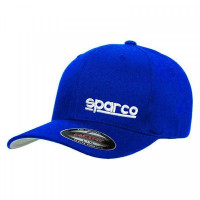 Sports Cap Sparco Flexfit Blue (Size L/XL)