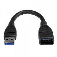 USB Cable Startech USB3EXT6INBK         Black