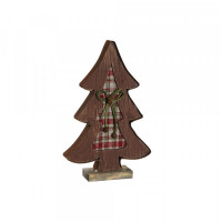 Christmas Tree DKD Home Decor Wood Metal (19 x 5 x 30 cm)