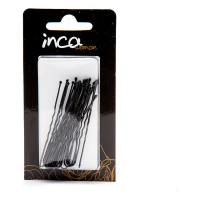 Bun hairpins Inca Black 6 cm (20 Pieces)