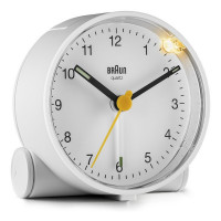 Analogue Alarm Clock Braun BC-01-W White