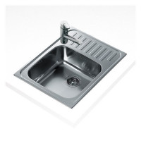 Sink with One Basin Teka 9059 CLASSIC 1C Stainless steel