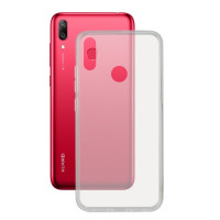Mobile cover Huawei Y7 2019 KSIX Flex Transparent