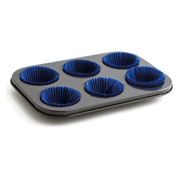 Baking Mould Quid Sweet Stainless steel (27 x 19 x 3 cm) (6 Servings)