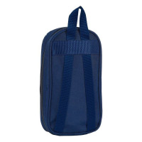 Backpack Pencil Case BlackFit8 Mushrooms Navy Blue (33 Pieces)