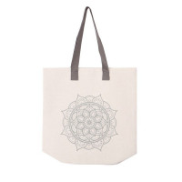 Multi-use Bag White Mandala Textile (16 x 40 x 30 cm)