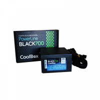 Power supply CoolBox COO-FAPW700-BK ATX 700 W Black Ø 12 cm x 1