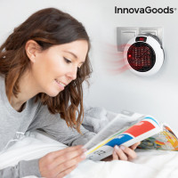 InnovaGoods Mini Ceramic Plug Heater with Remote Control 600W