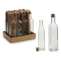 Glass Bottle Vivalto Squared (5 x 22 x 5 cm) (25 cl)