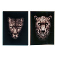 Painting Buffalo - Gorilla Puma Leopard MDF (3 x 81,3 x 61,3 cm)