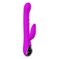 Dual Stimulation Vibe Pretty Love Intimate Rechargeable Pink (17 cm)