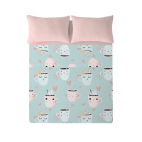 Top sheet Costura Funny Cups (Bed 90)
