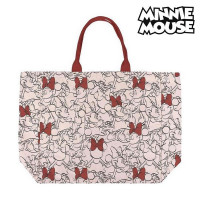 Bag Minnie Mouse Handles Red Beige