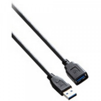 USB Cable V7 V7E2USB3EXT-1.8M     USB A Black