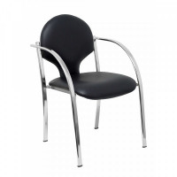 Reception Chair Hellin P&C 220CRSP840 Black (2 uds)