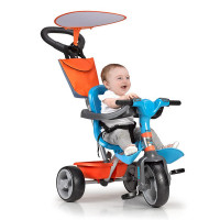 Tricycle Feber Baby Plus Music Blue Orange
