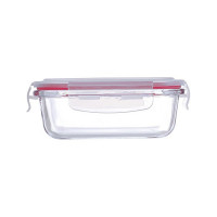 Hermetic Lunch Box Bergner Borosilicate Glass (370 ml)