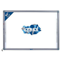 Interactive Whiteboard iggual IGG314388 82" 16:9 Infrared