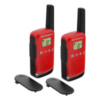 Walkie-Talkie Motorola T42 PMR446 1,3" LCD 4 km Red (2 pcs) (Refurbished A+)
