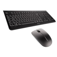 English Keyboard and Wireless Mouse Cherry JD-0700GB-2 Black