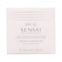Fluid Foundation Make-up Cellular Performance Sensai 13-Warm Beige Spf 15 (30 ml)
