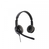 Headphones with Microphone Axtel AXH-V28D Black