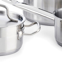 Cookware Quid Azzero Stainless steel (5 pcs)