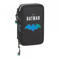 Triple Pencil Case Batman Bat-Tech Black (28 pcs)