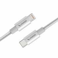 USB-C to Lightning Cable SBS UNIQO 1 m White