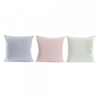 Cushion DKD Home Decor Cotton (3 pcs) (40 x 40 x 10 cm)