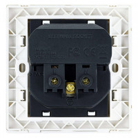 Wall Plug with 2 USB Ports NANOCABLE 10.35.0010 5V/2.4A White