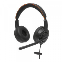 Headphones with Microphone Axtel AXH-V45UCD Black