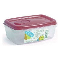 Rectangular Lunchbox with Lid Plastic (0,5 L) (14,5 x 10 x 6 cm)