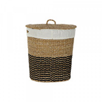 Basket DKD Home Decor Fibre Bali (50 x 40 x 50 cm)