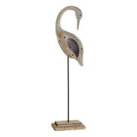 Decorative Figure DKD Home Decor Bird Wood Metal (20 x 13 x 78 cm)
