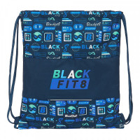 Backpack with Strings Retro BlackFit8
