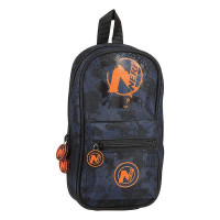 Pencil Case Backpack Nerf Navy Blue (33 Pieces)