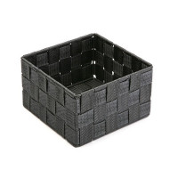 Multi-purpose basket Squared Grey (17 x 10 x 17 cm)