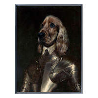 Painting Mister Dog (100 x 75 x 2,5 cm)
