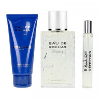 Men's Perfume Set Eau de Rochas EDT (3 pcs)