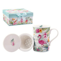 Cup with Tea Filter 116137 Flamenco
