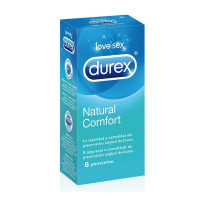 Durex Natural Plus Condoms (6 Units)