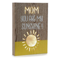 Decorative box Mom Sunshine Wood (3,5 x 28 x 20 cm)