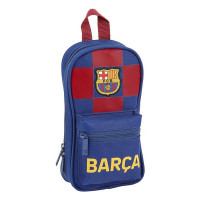Backpack Pencil Case F.C. Barcelona 19/20 Navy Blue (33 Pieces)