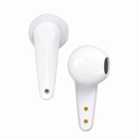 Wireless Headphones DCU EARBUDS Bluetooth White