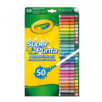 Set of Felt Tip Pens Crayola (50 uds)