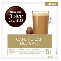 Coffee Capsules Nescafé Dolce Gusto Au Lait Delicato (16 uds)