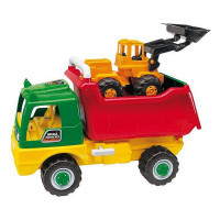 Tipping Truck and Excavator Multicolour