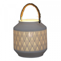 Desk Lamp Basket Porcelain